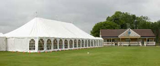 Tew Centre with Marquee for large events
